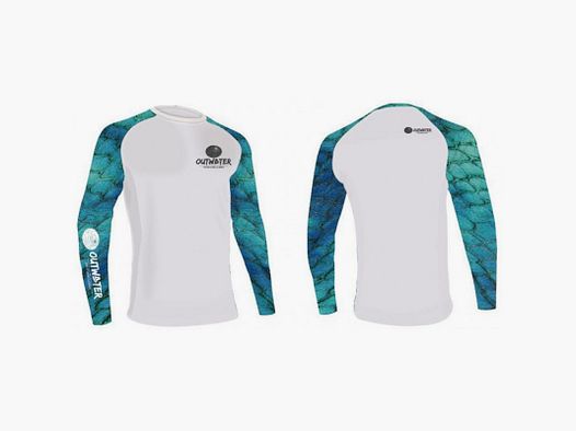 T-SHIRT MANCHES LONGUES OUTWATER CAMP ONE - FISH SCALE