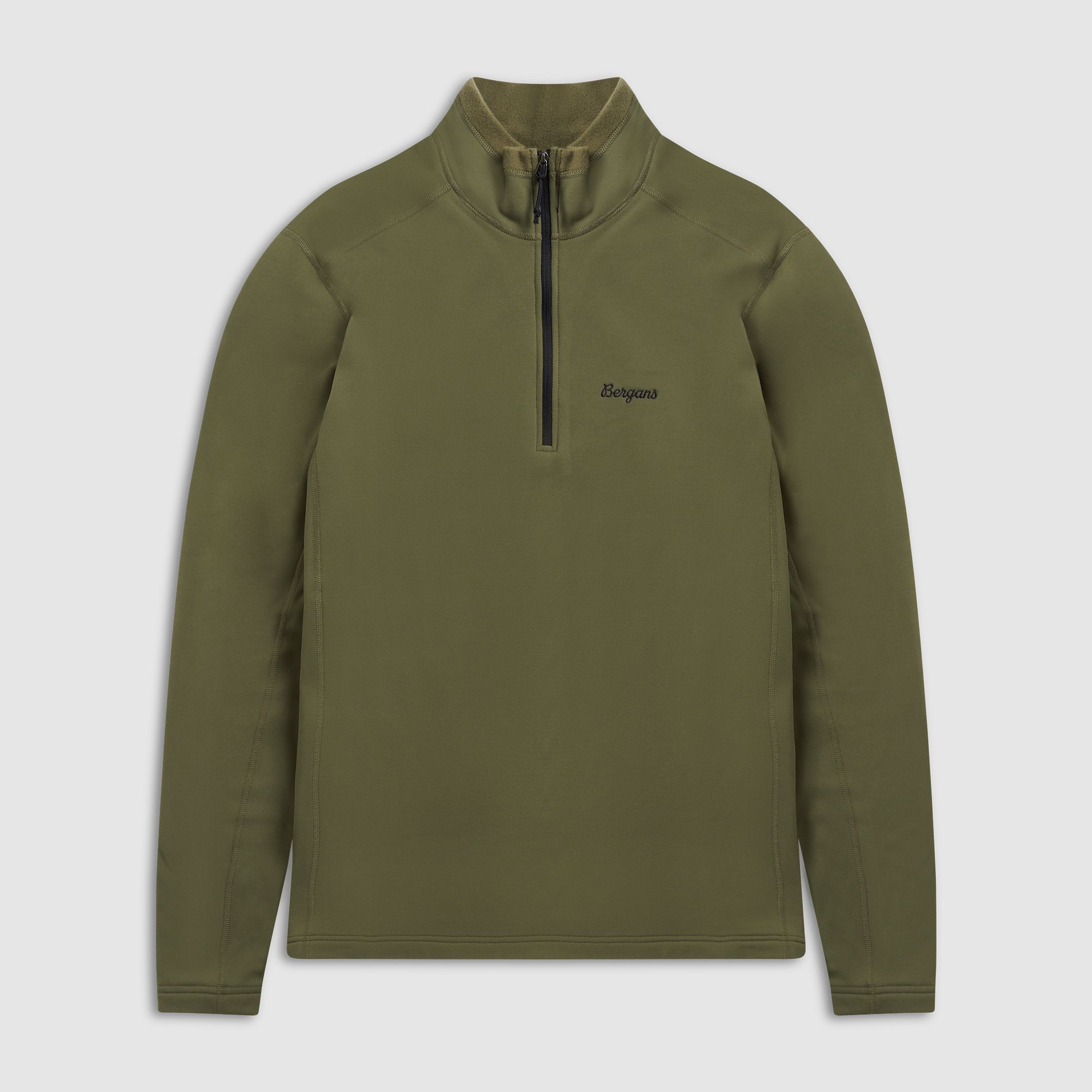 Bergans Midtli Midlayer Half Zip Men Pine Forest L