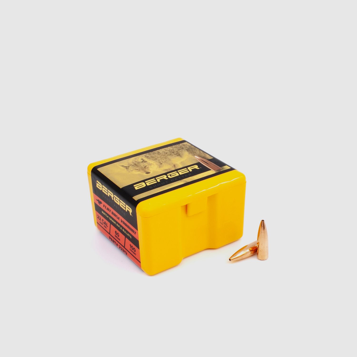 Berger Geschoss .22 FB Varmint 60GR 100 Stück