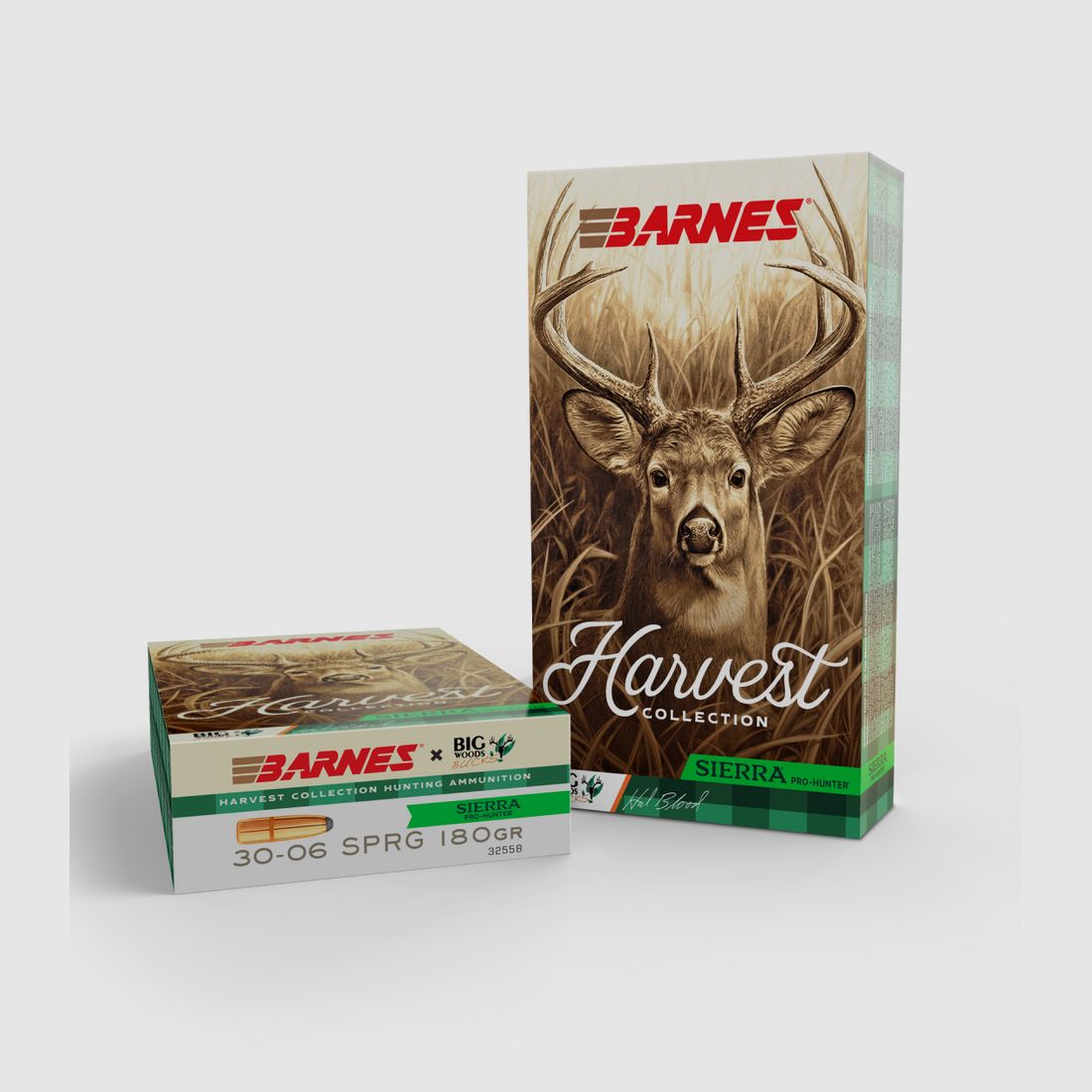 Barnes Harvest Collection BWB .30-06 Sprg. 11,7 g / 180 gr Sierra Pro-Hunter RN – 20 Stück #32558