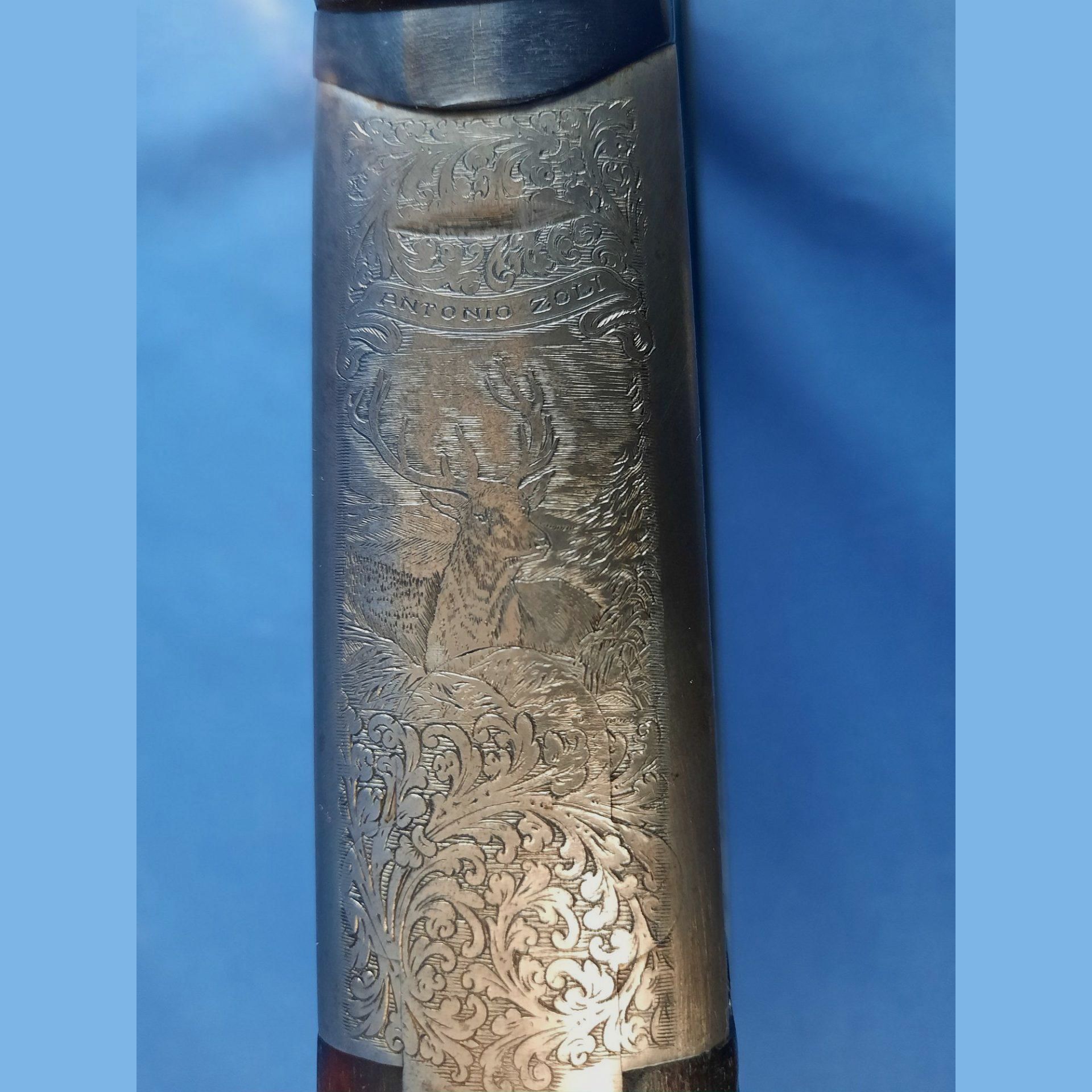 fusil mixte superposé Antonio Zoli / Waffen Schmidt Graz cal. 16/70 et 6,5x57R avec optique, image 4 sur 7
