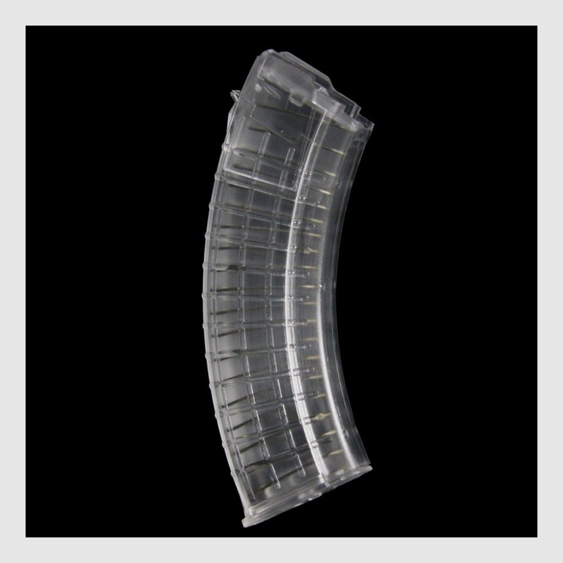 AK-47 7.62X39MM (30) RD POLYMÈRE TRANSPARENT