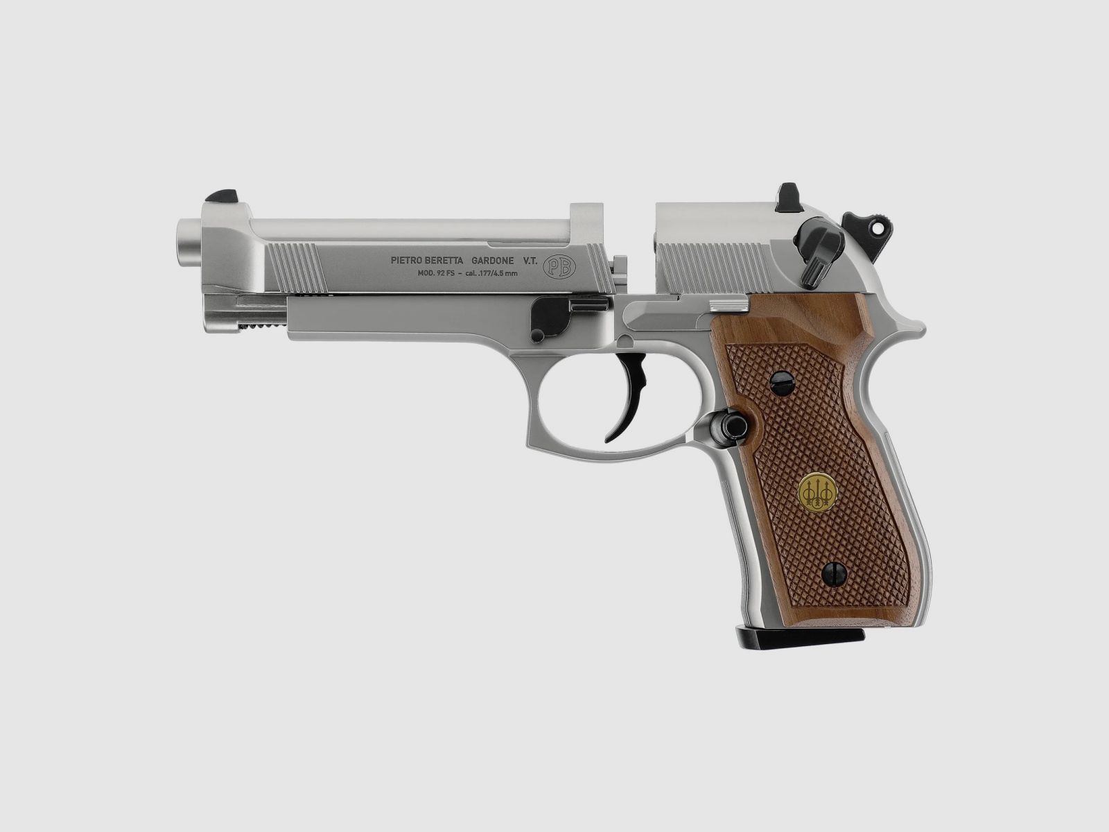 BERETTA M92 FS CO2 Air Pistol 4.5mm Diabolo < 4.0 J Nickel