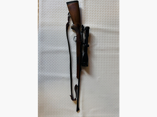 Repetierbüchse Mauser Modell 98 – Müller – Kaliber 7×64 – Kombi-Abzug – Swarovski Habicht 3–12×56, Absehen 4 – Suhler Einhakmontage