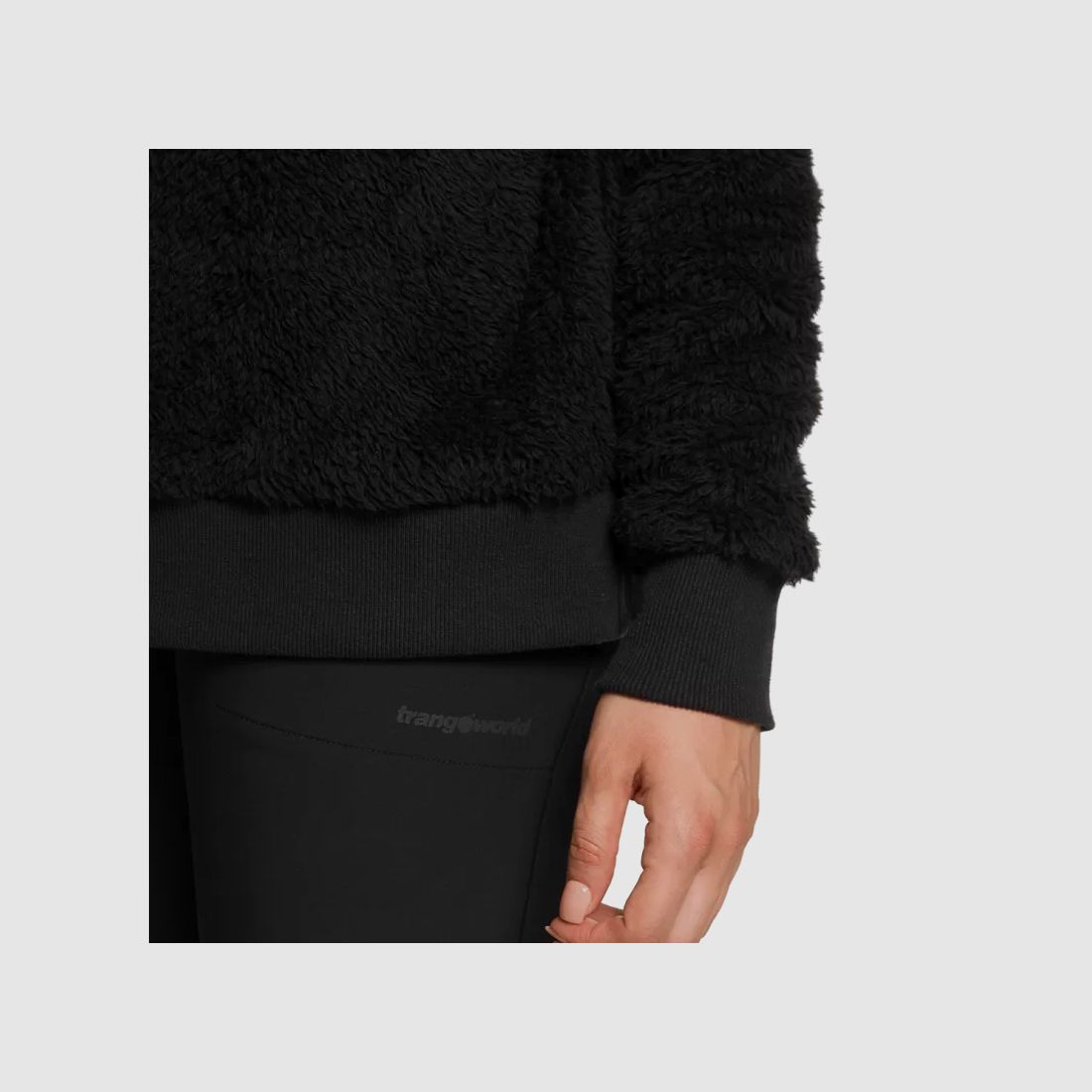 Trangoworld PULLOVER COCOS BLACK, image 4 of 6