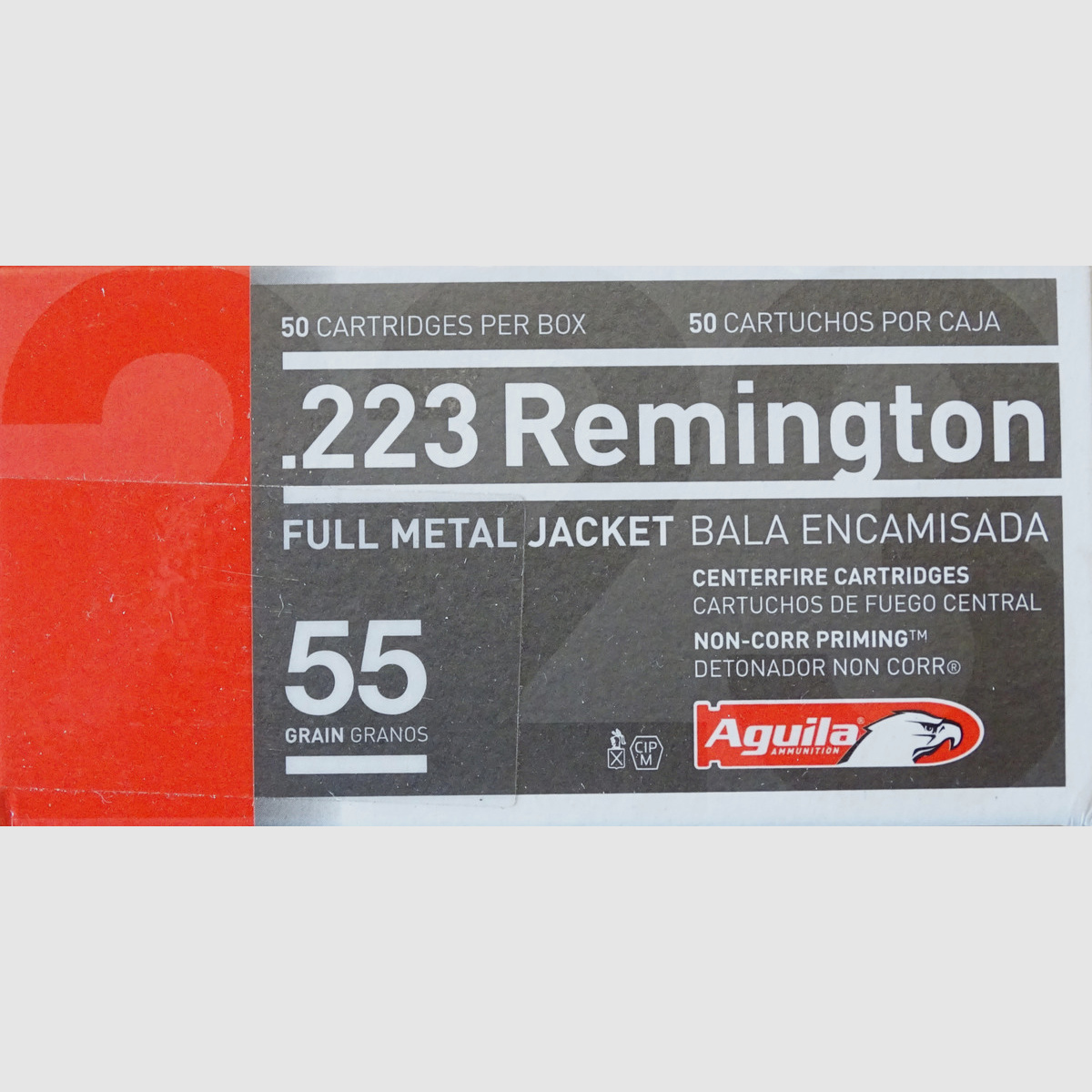 Aguila .223Rem 55grs FMJ - 500 rounds