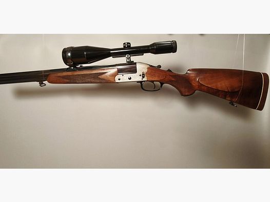 Heym 22S BBF Bockbüchsflinte .222RemMag 16/70 mit Swarovski 8x56 Zielfernro .222RemMag;16/70