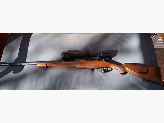Mannlicher Schönauer Mod.1950 with Meopta glass red dot sight