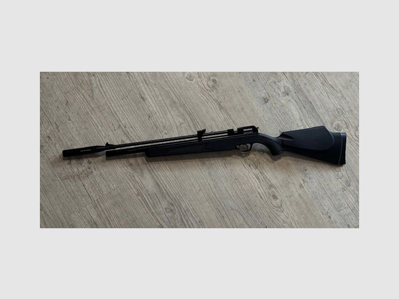 Diana Stormrider Schwarz Pressluftgewehr Kaliber 5,5, NEU, mit Regulator, Exportventil, 500 Diabolo und Halterung für Zielfernrohr