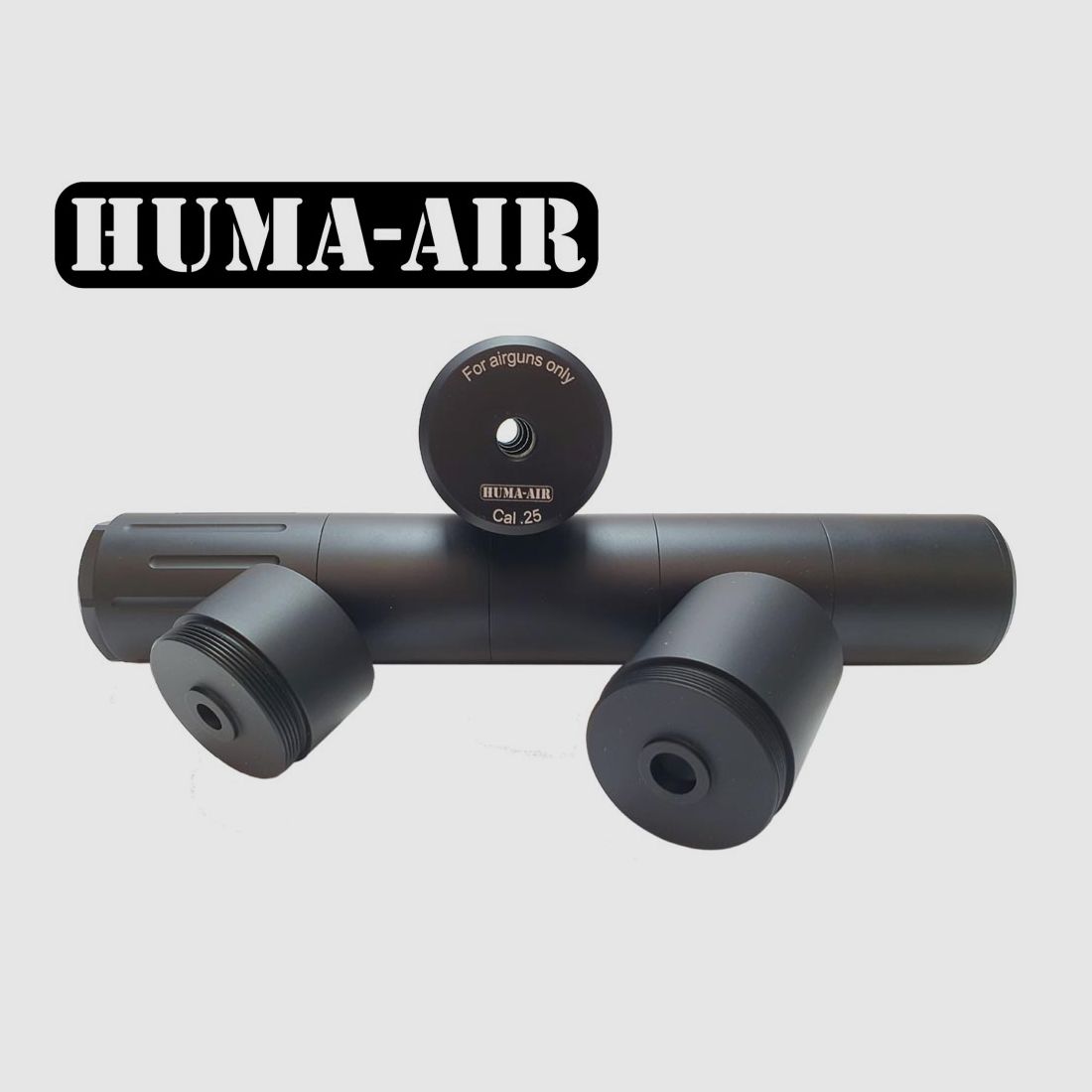 Huma-Air Modularer Luftgewehr-Schalldämpfer Mod40-4/0