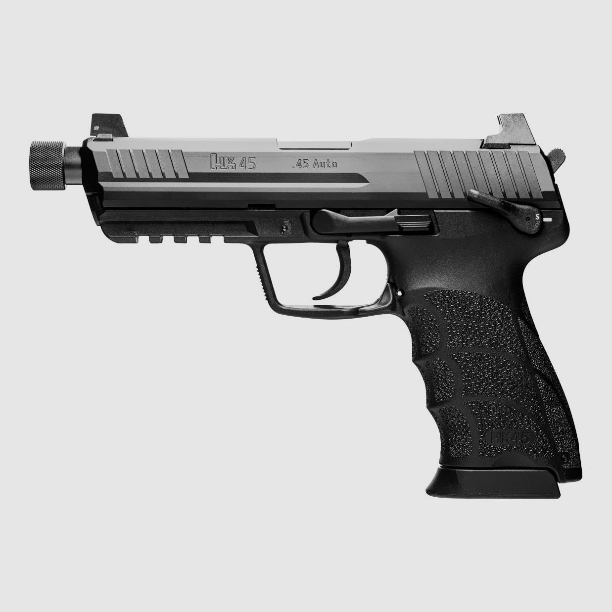 Heckler & Koch USP 45 Compact Tactical M16x1 / schwarzes Polymer Griffstück