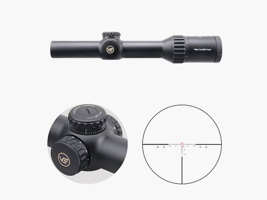 Vector Optics SCOC-T37 Continental x8 1-8×24 ED Tactical – 11mm Dovetail