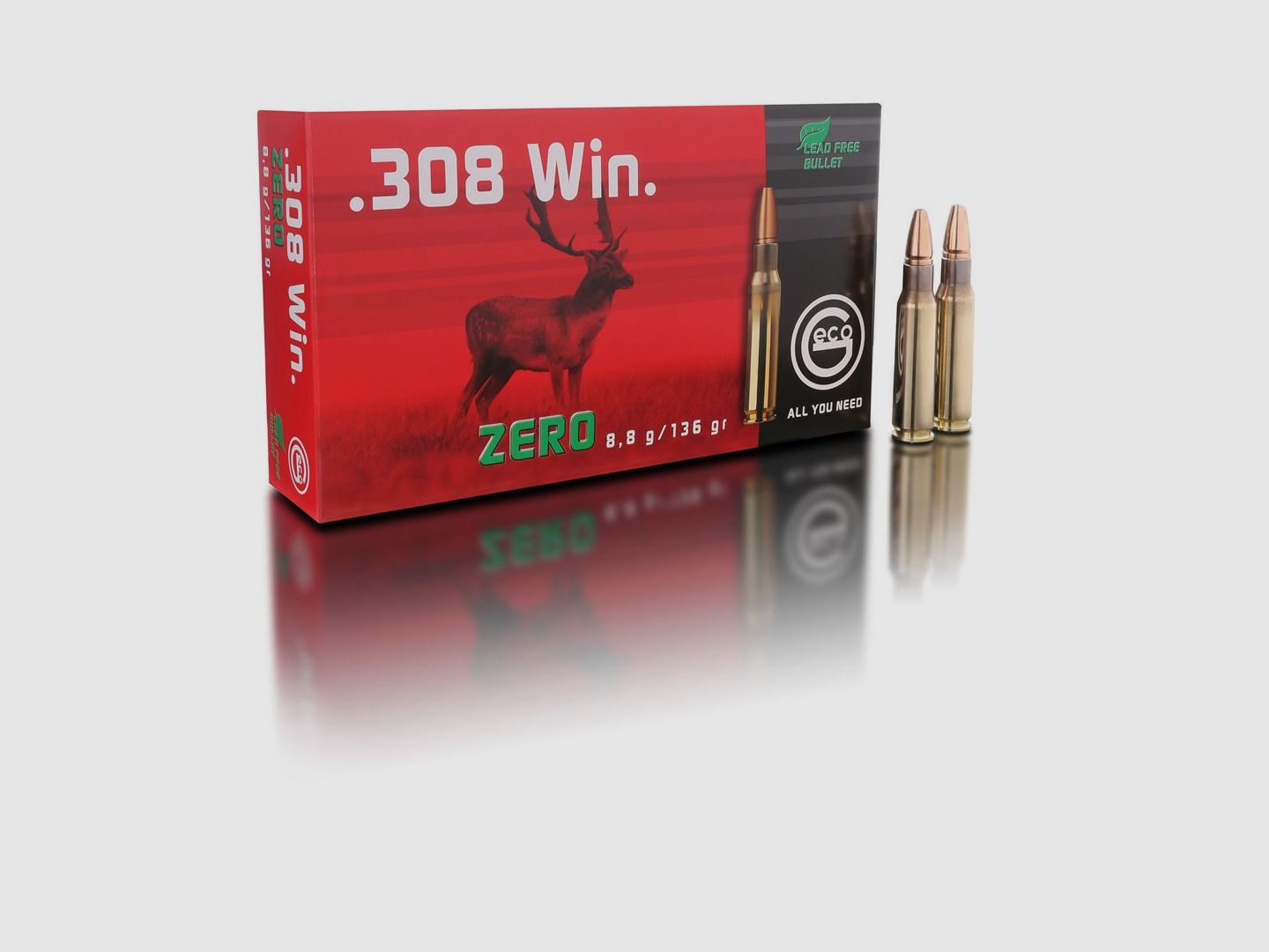 Geco .308Win Zero 8,8g - 136gr