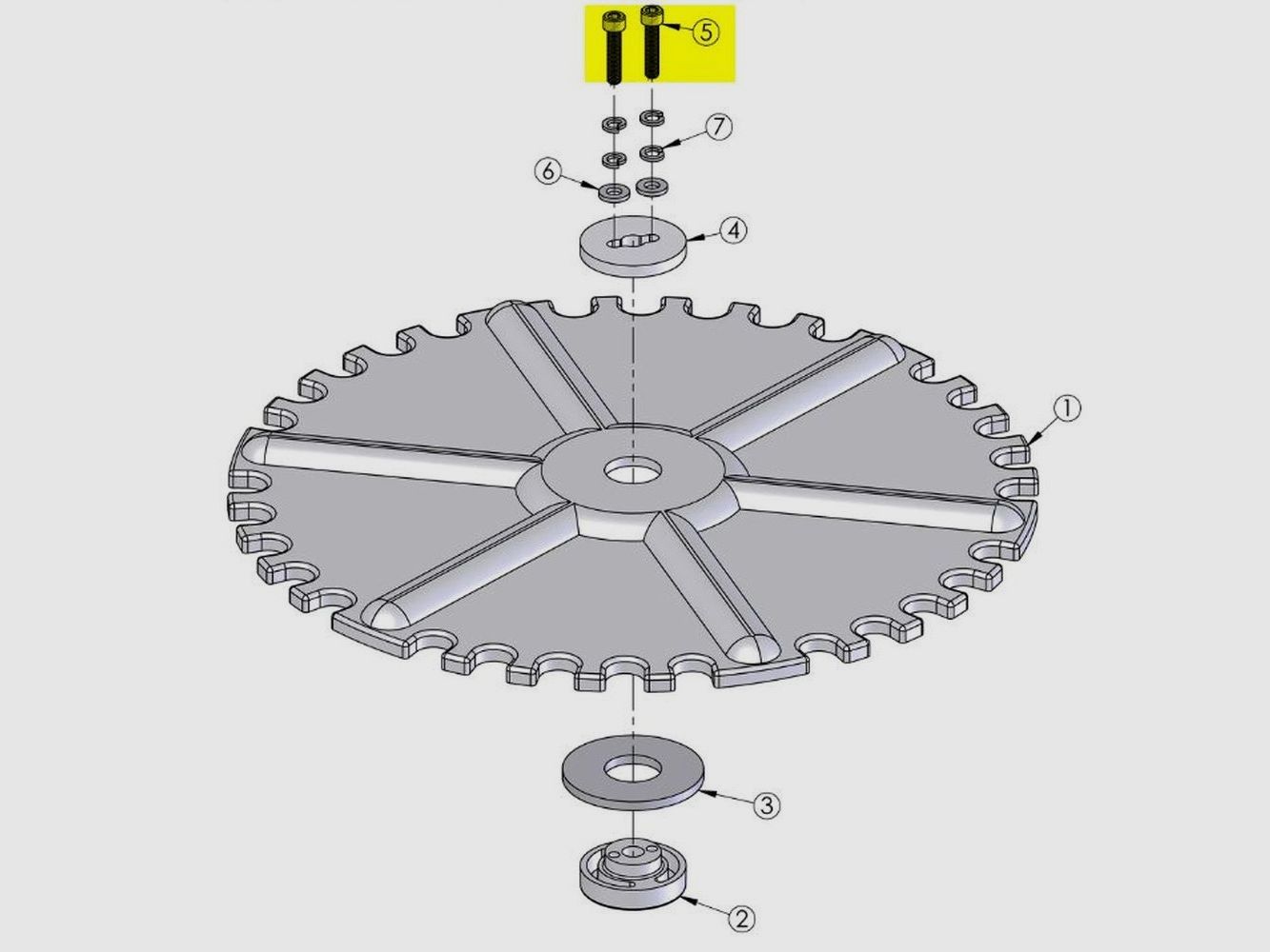 Dillon 10-32 x 7/8" SHCS