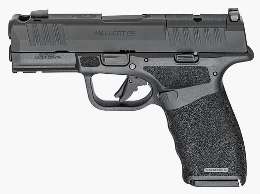 Springfield Armory Hellcat Pro Comp OSP Black Pistool, 9×19, 3.7" Loop, Optic Ready, U-Notch