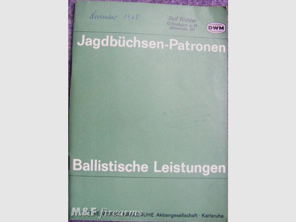 Jagdbüchsen-Patronen, Ballistische Leistungen