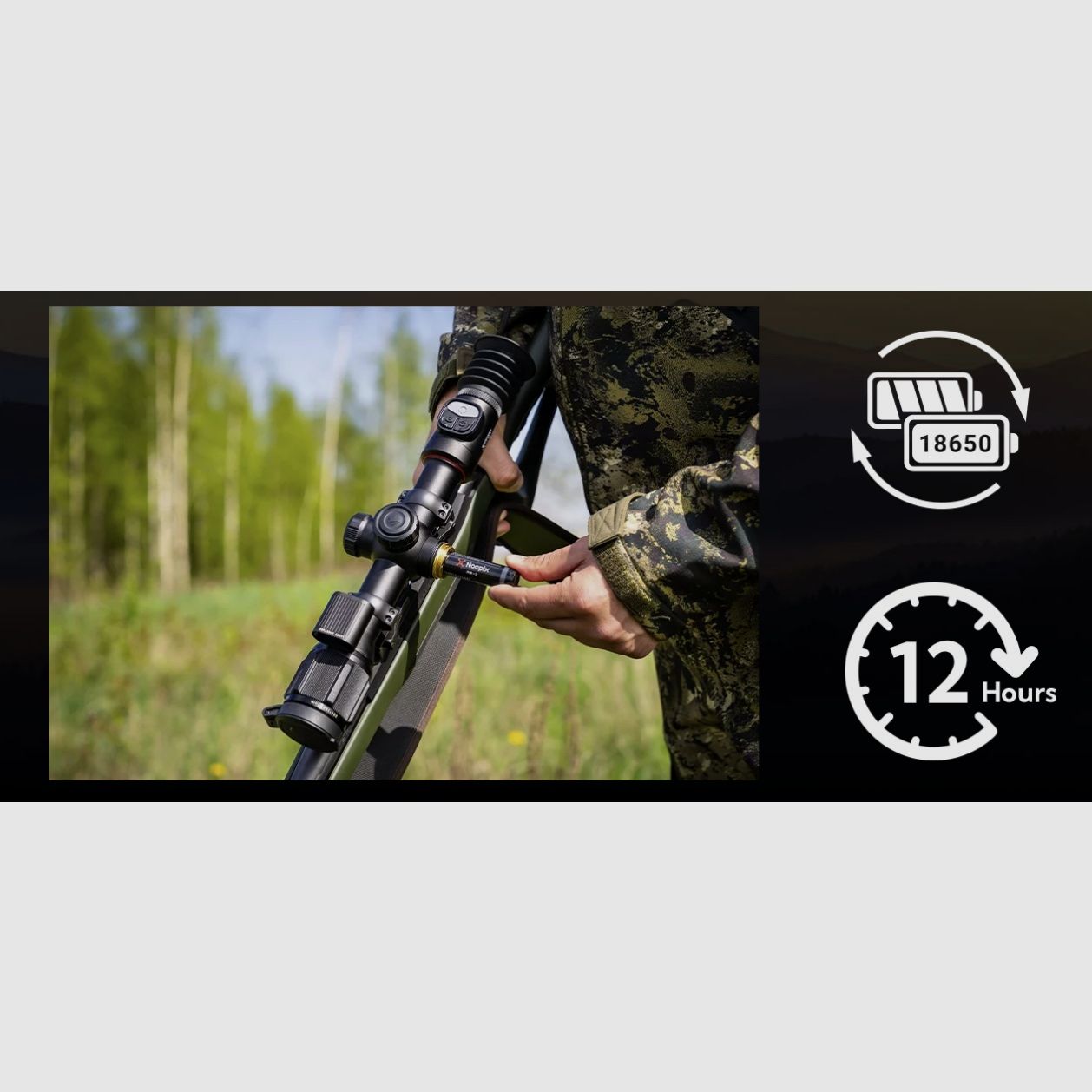 Nocpix BOLT P25R cannocchiale termico, immagine 11 di 14