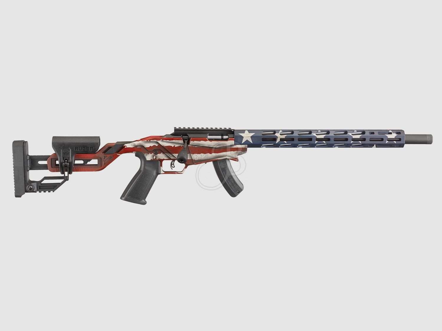 RUGER Precision Rimfire Amerikanische Flagge, Bild 5 von 8