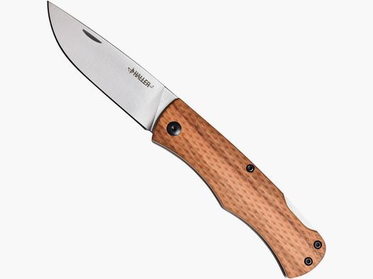 Taschenmesser mit Olivenholz Griff §42a konform legal führen