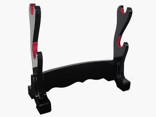 Soporte para 2 espadas en alto brillo