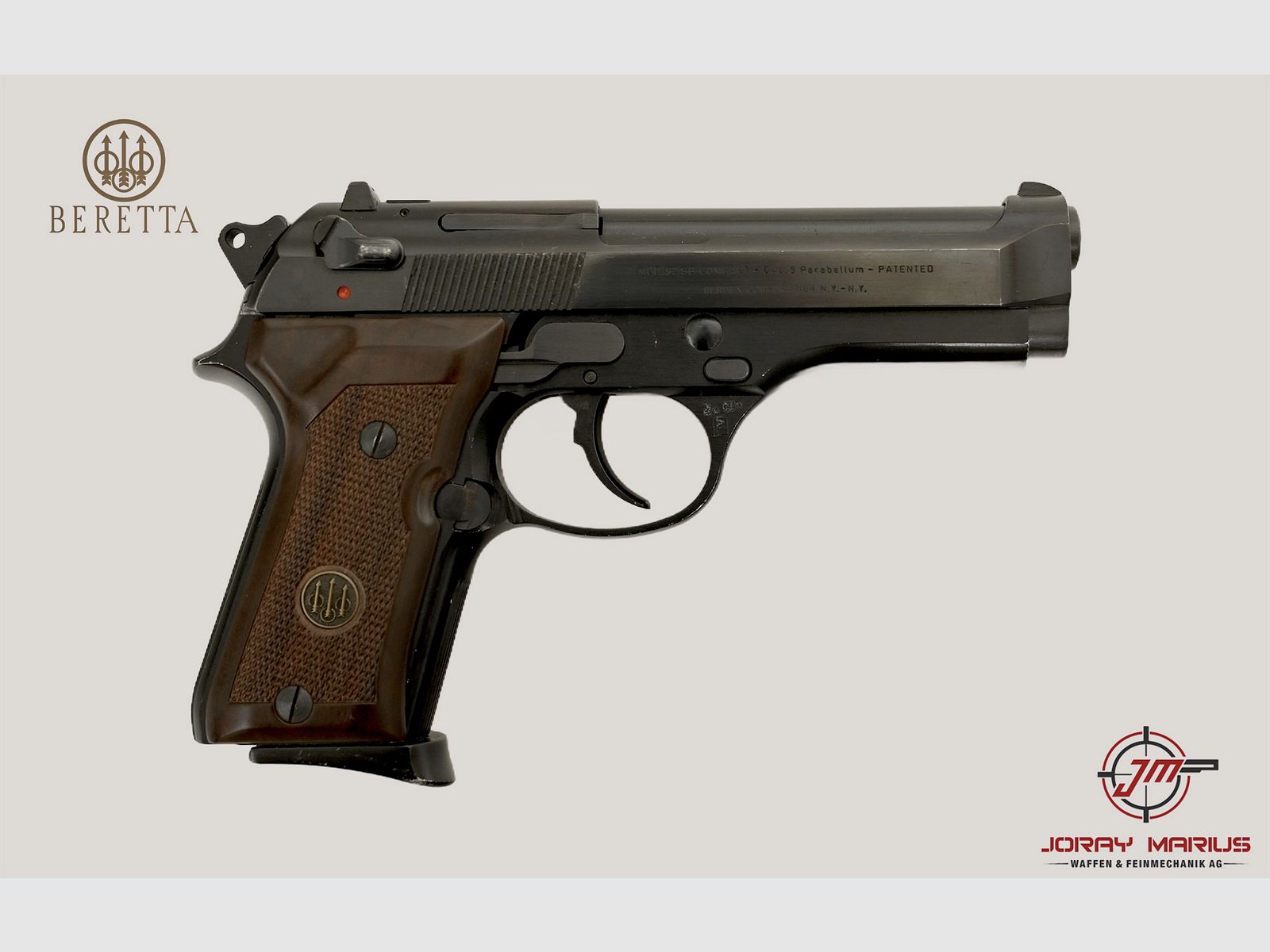 Beretta 92SB Compact 9mm Para, Bild 1 von 2