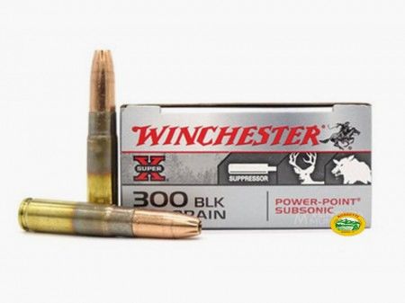 WINCHESTER Munition Kal.300 Blackout Power Point Subsonisch 200gr.