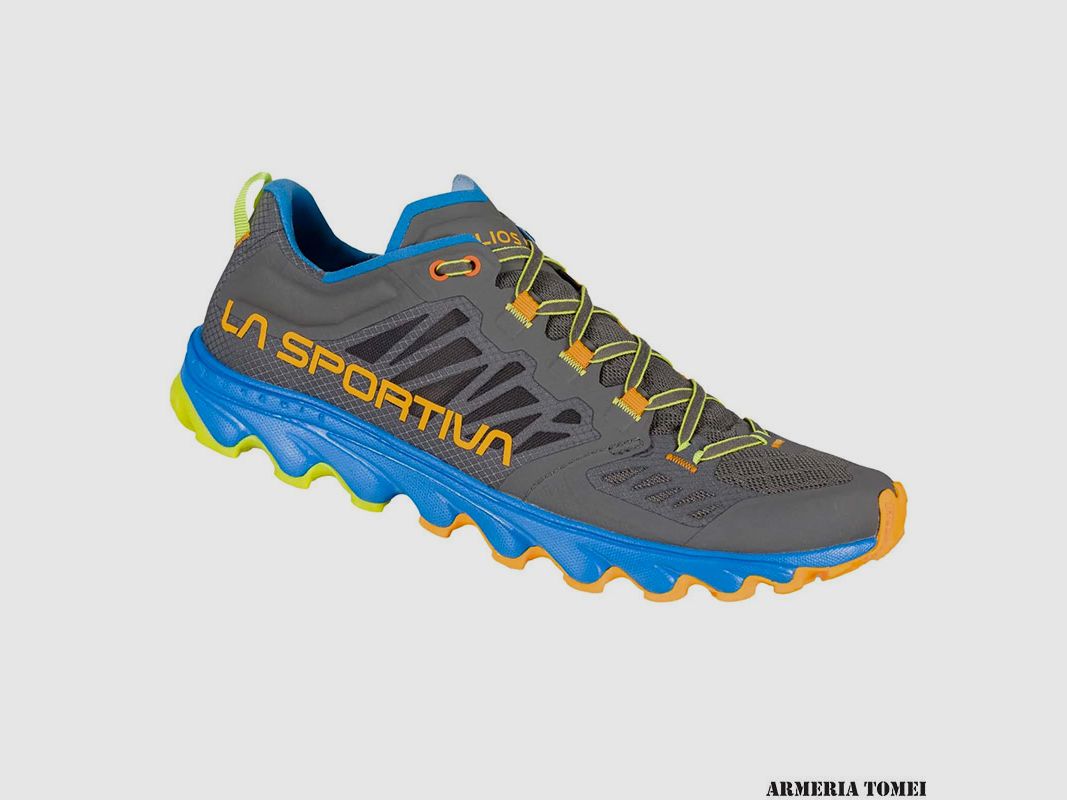 LA SPORTIVA – HERREN – HELIOS III Metal / Electric Blue, Bild 1 von 5