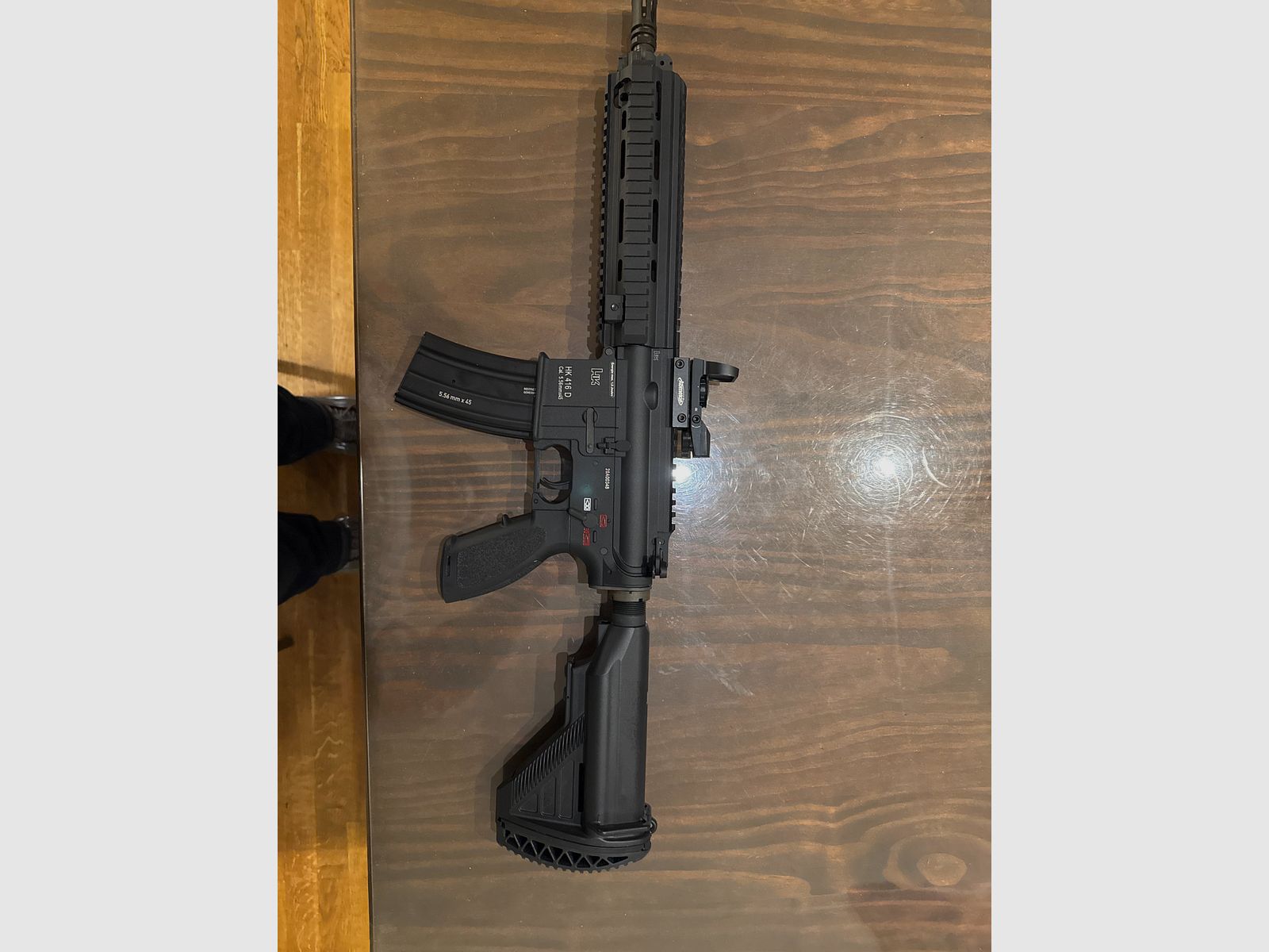 HK 416 D (Airsoft) in einem sehr guten Zustand (kaum benutzt)