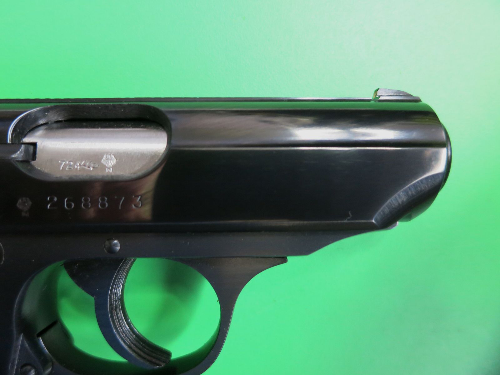 Halbautomatische Pistole, Walther PPK/S, Kal. 7,65 mm Browning, wie neu       #76-2