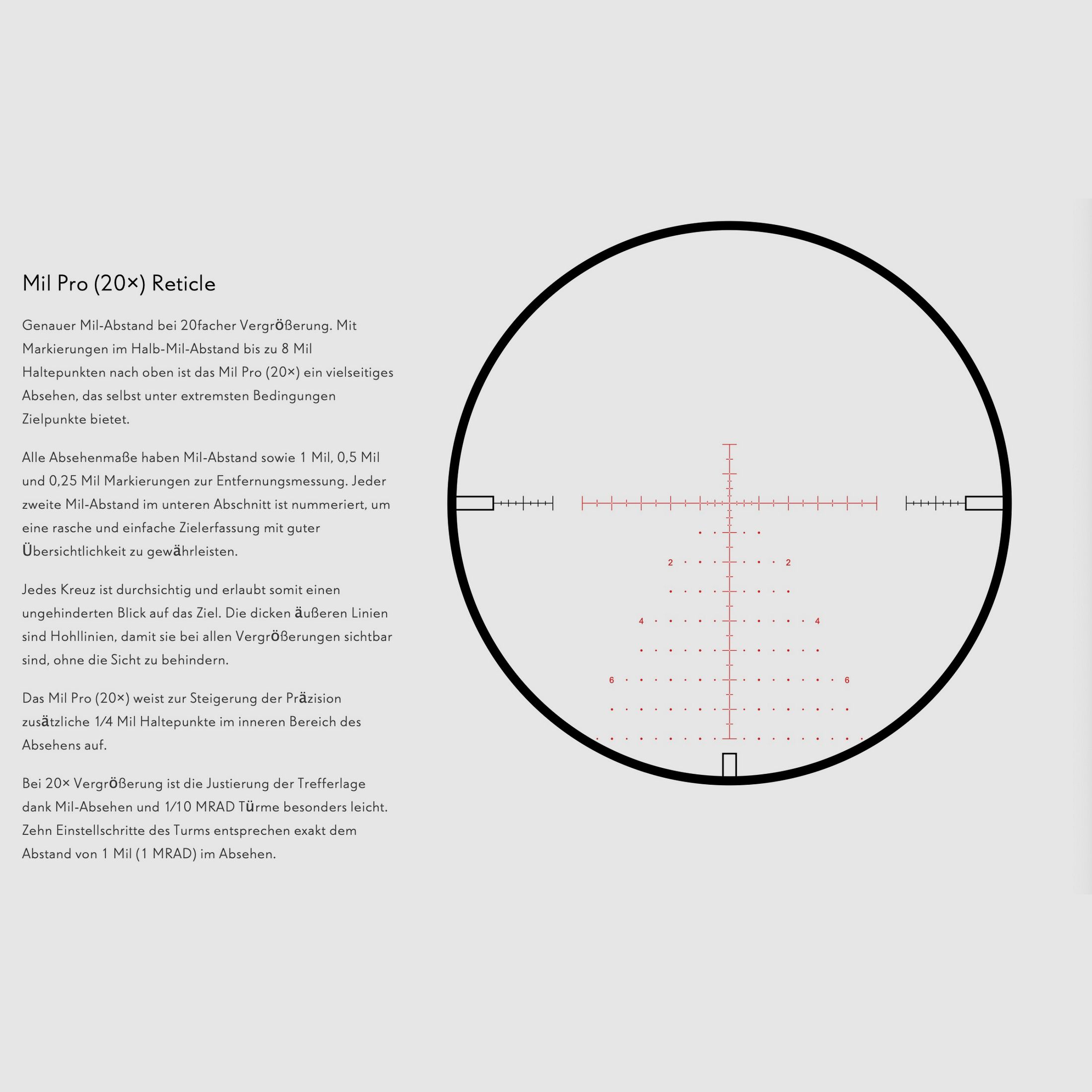 HAWKE 18441 Zielfernrohr Frontier 30 SF 5-30x56 Mil Pro