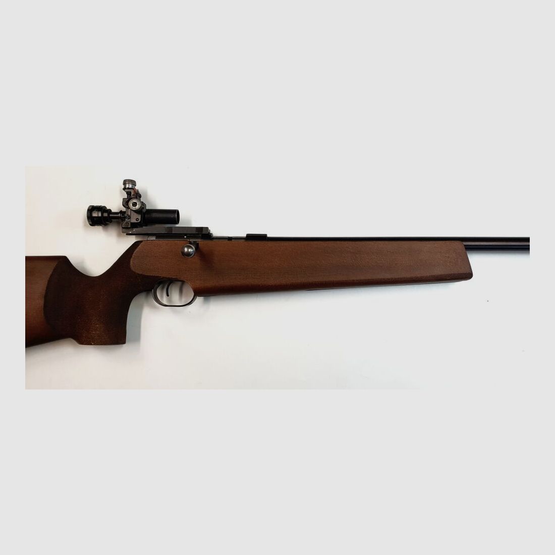 Rhöner Sportwaffen GmbH Einzelladerbüchse Rhöner Mod. 69 Match - .22lr - inklusive Diopter und Korntunnel, Bild 2 von 10