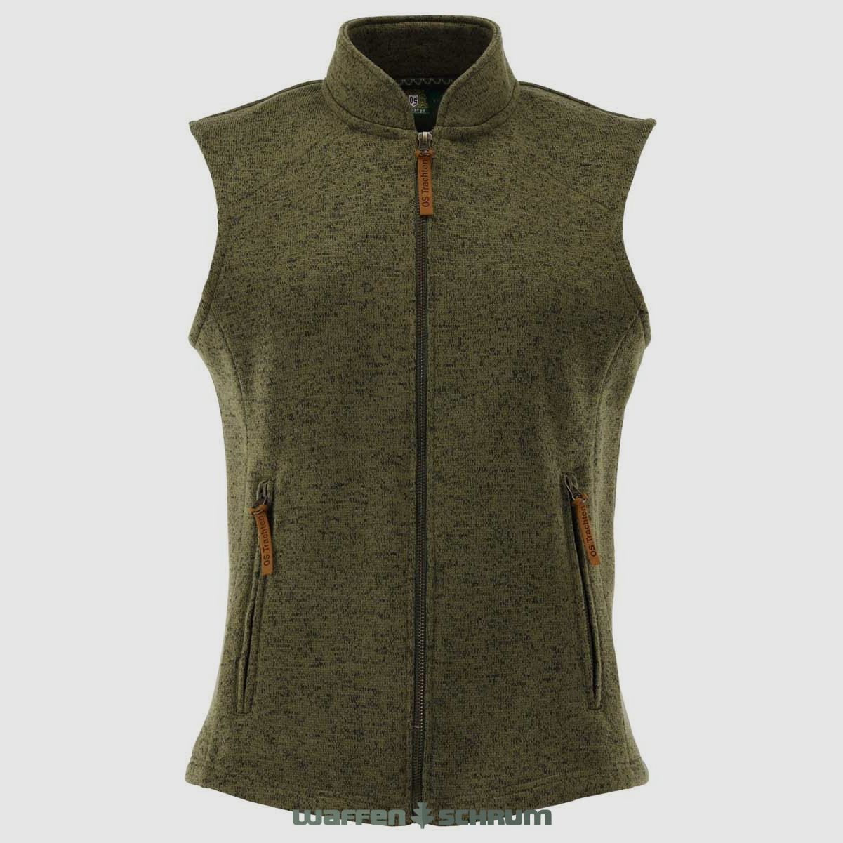 OS Trachten Maglione-Fleece Oliva