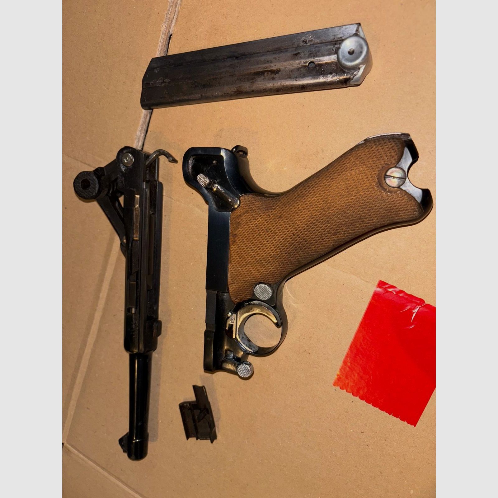 Pistole 08, Mauser-Fertigung