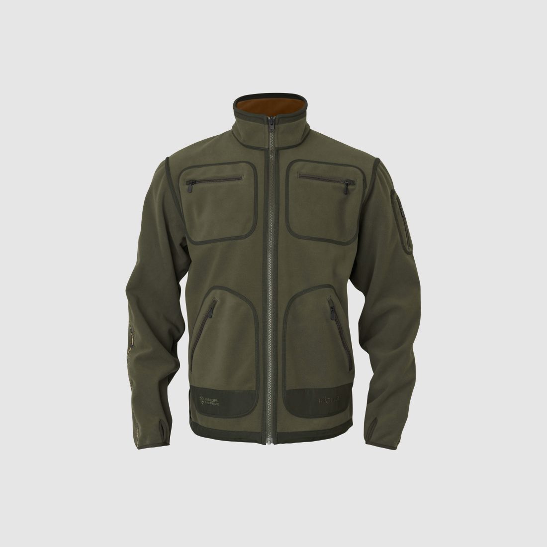 Härkila Kamko Fleecejacke Grün / Braun