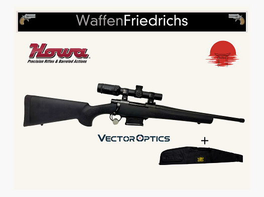 HOWA M1500 Hogue "The Short Samurai Standard" - Komplettangebot - Waffen Friedrichs