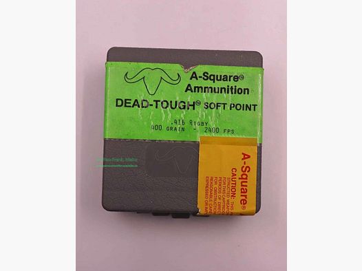 A-Square Ammunition Rifle Cartridges .416 Rigby