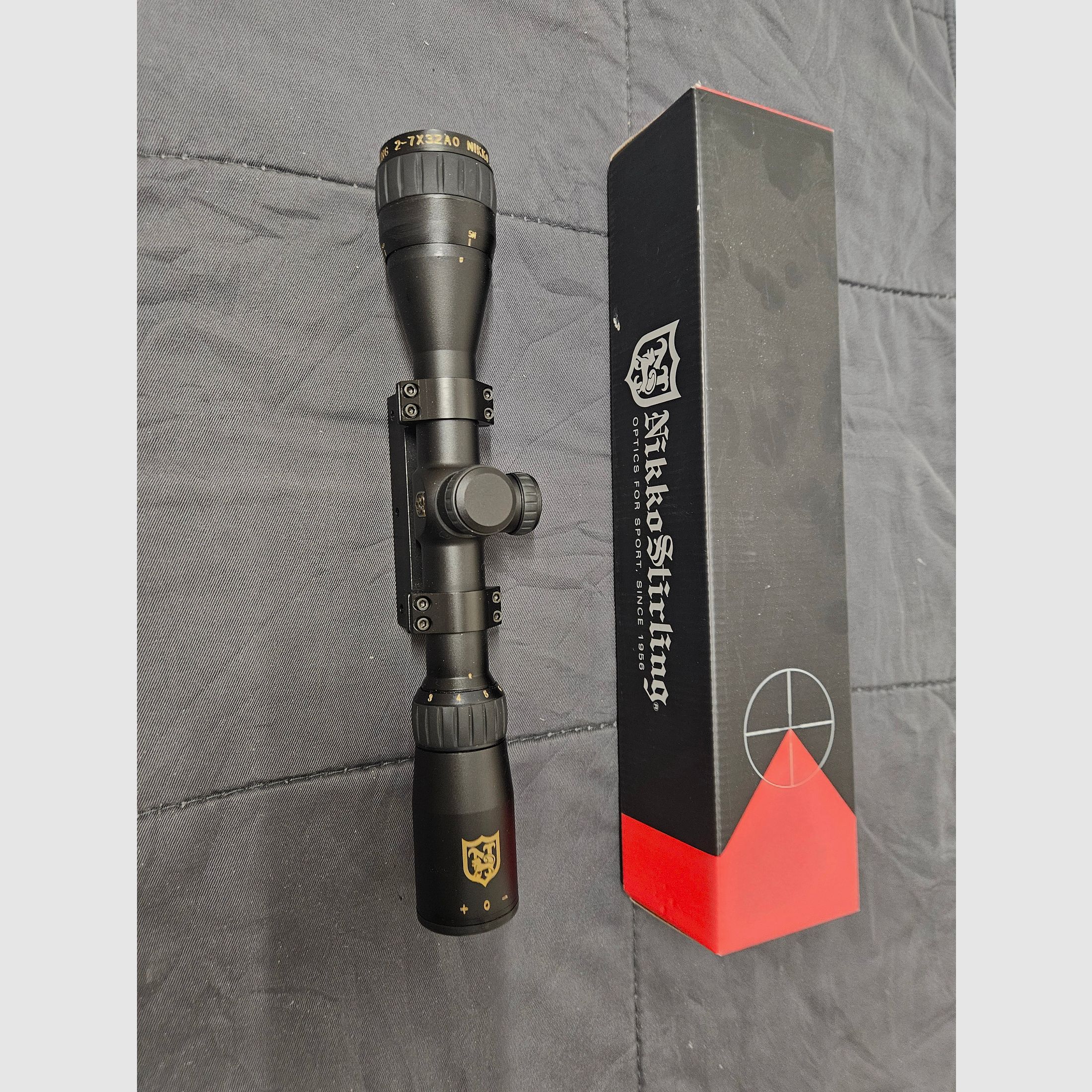 NIKKO STIRLING 2 -7X32 ZIELFERNROHR HALF MIL DOT (NGRA2732)