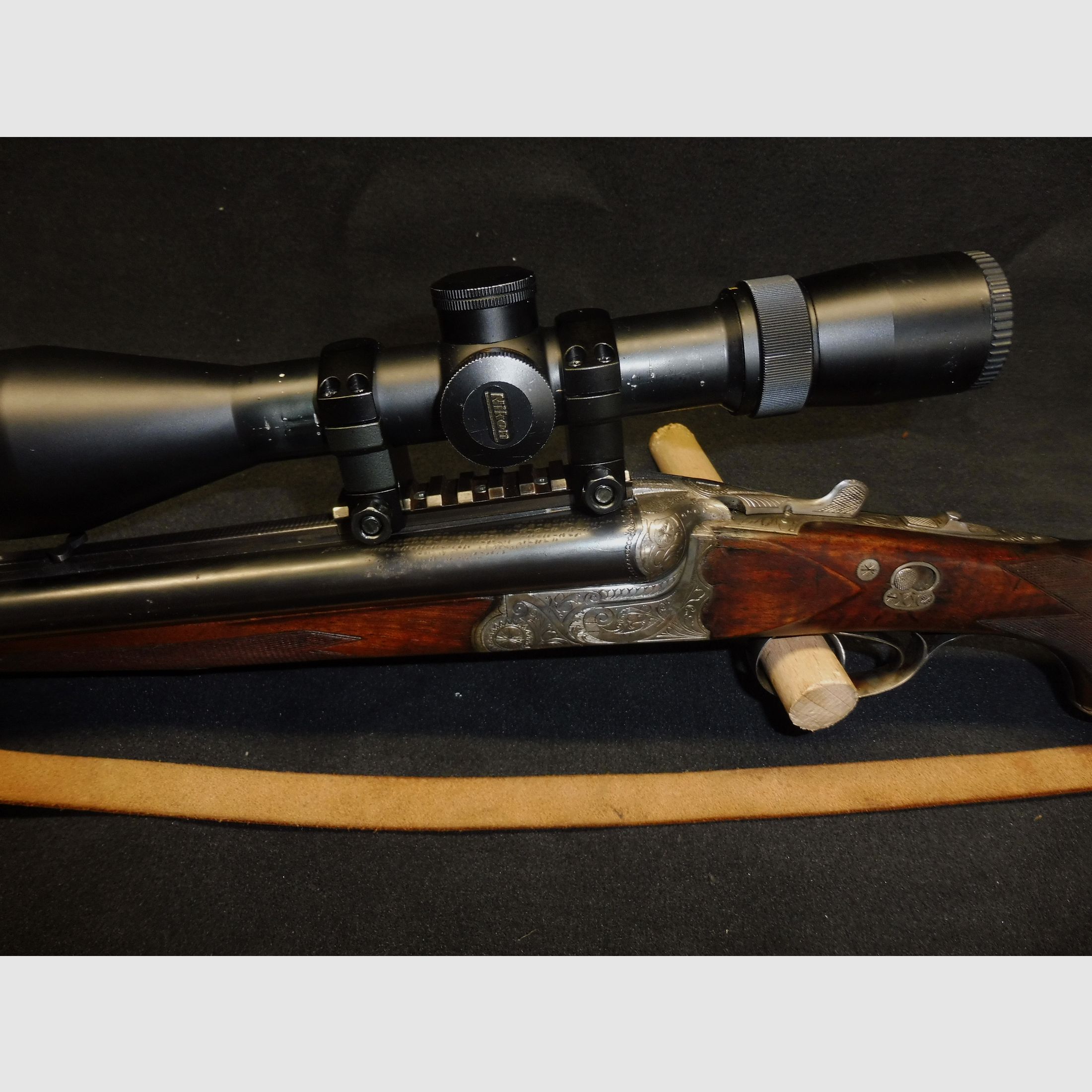 Drilling KRIEGHOFF & SEMPERT 9.3x72 scrap barrels 16/67.5