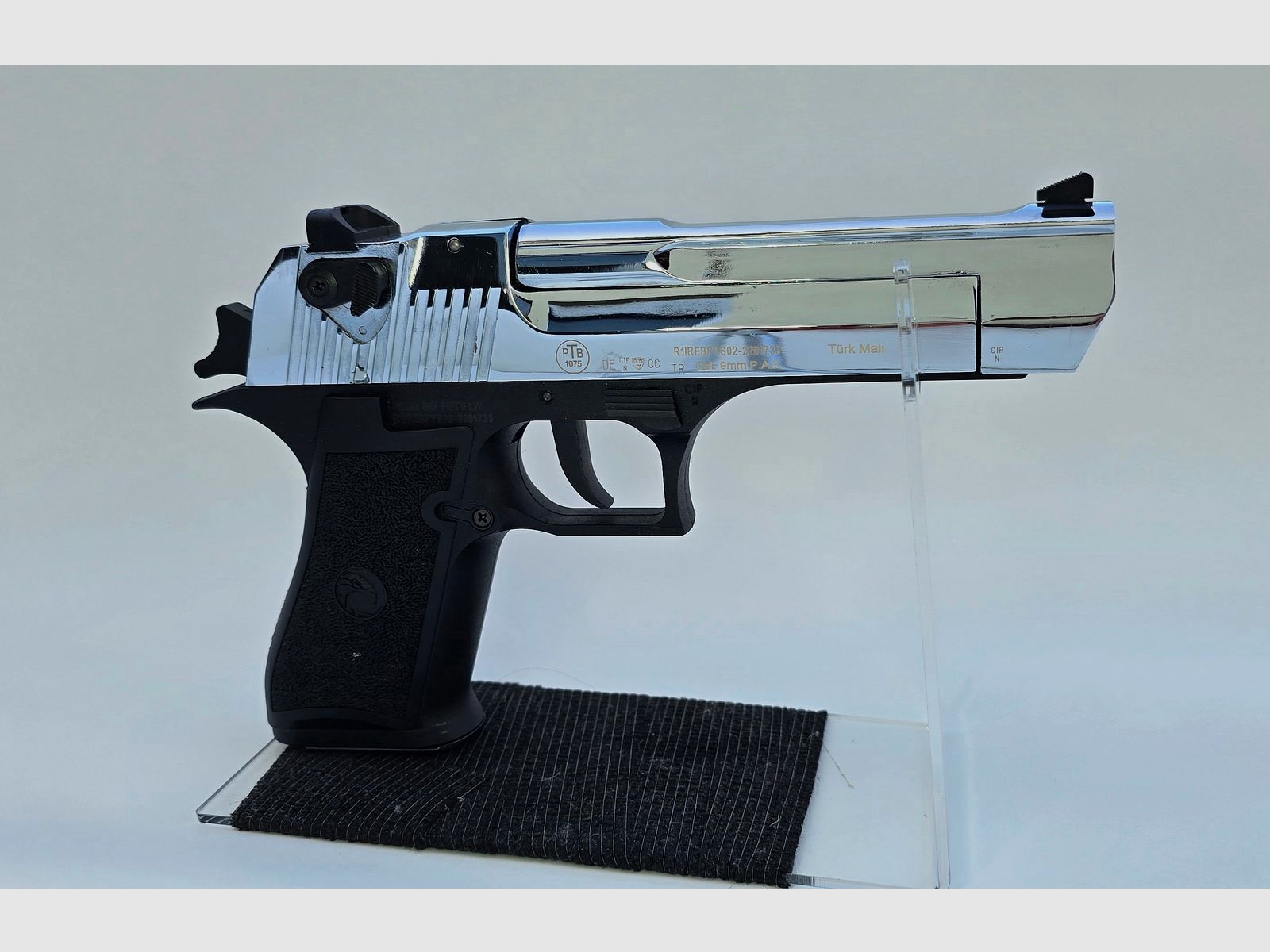 Retay Big Fifty LW, uitvoering: hoogglans chroomafwerking