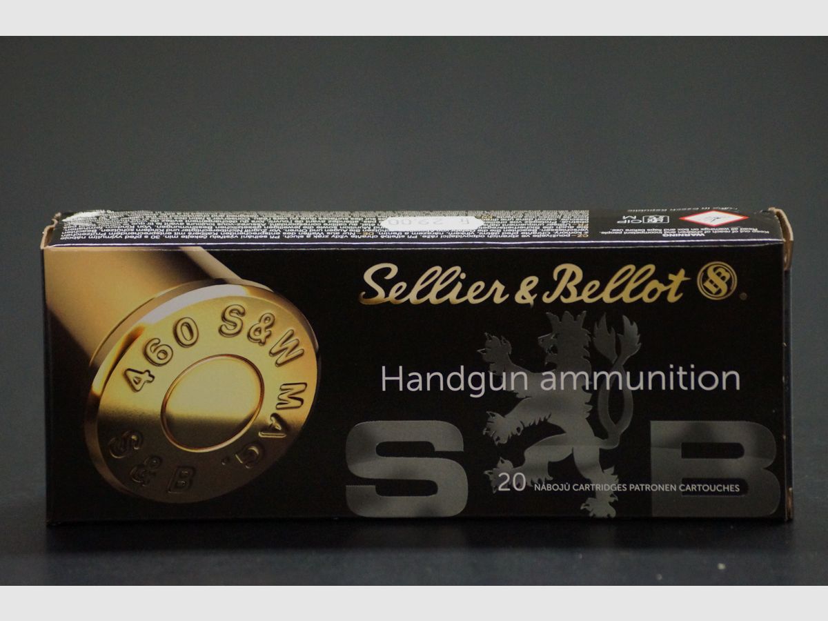 Sellier & Bellot .460S&W, Bild 2 von 2