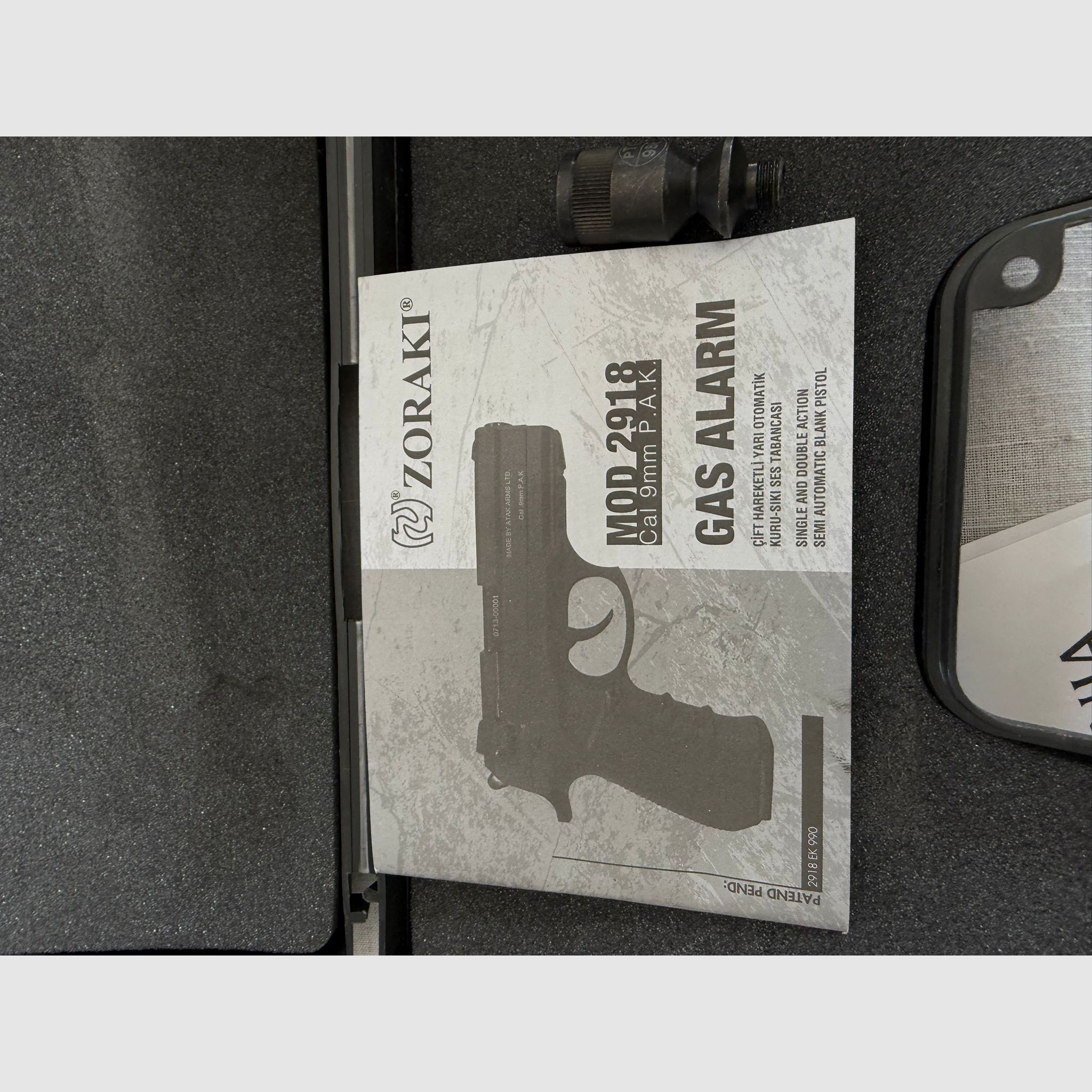 Zoraki Mod 2918 Cal 9mm P.A.K