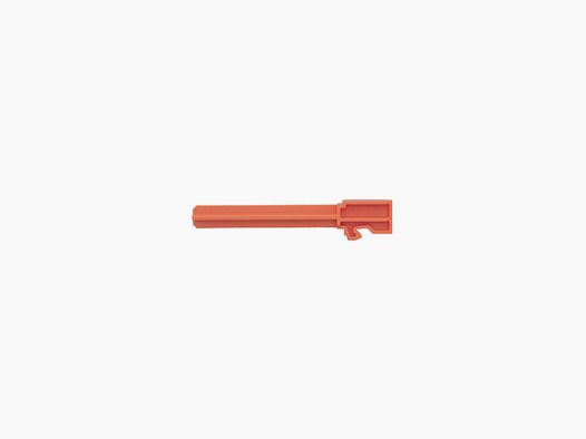 Glock Dummy Lauf G17 Orange – Trainingslauf aus Polymer