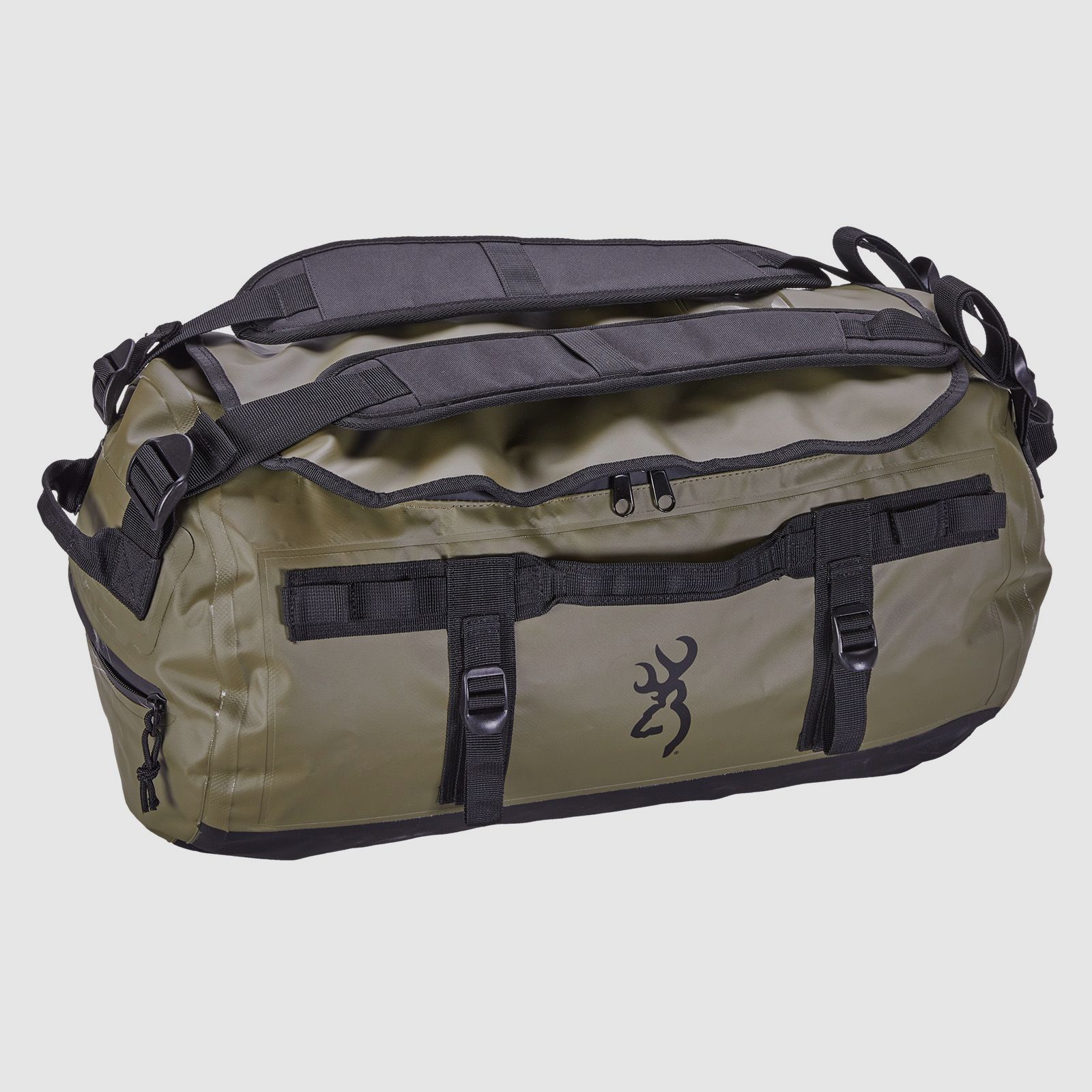 Bolsa de viaje Browning verde con capacidad de 40 litros