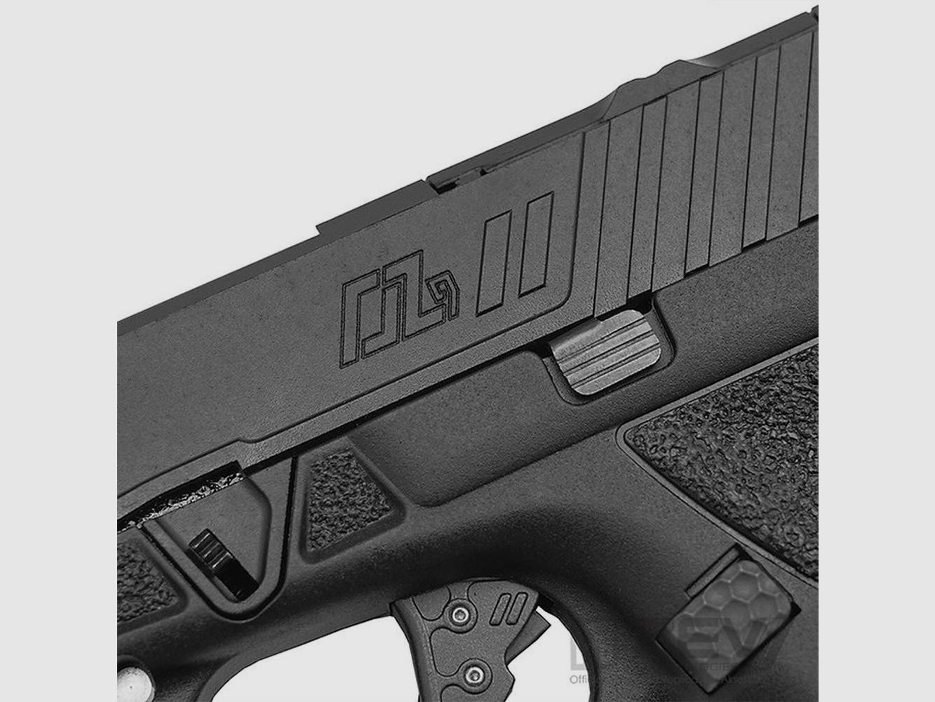 Airsoft-Replikat GBB PTS Syndicate Zev OZ9 Schwarz - Strapazierfähige Materialien - Realistische Leistungen - Kontrolle und Zuverlässigkeit im Spiel, Bild 3 von 5