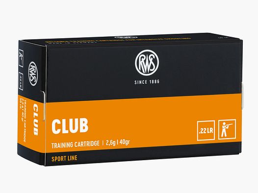 RWS Club 2,6g - 40gr .22lr