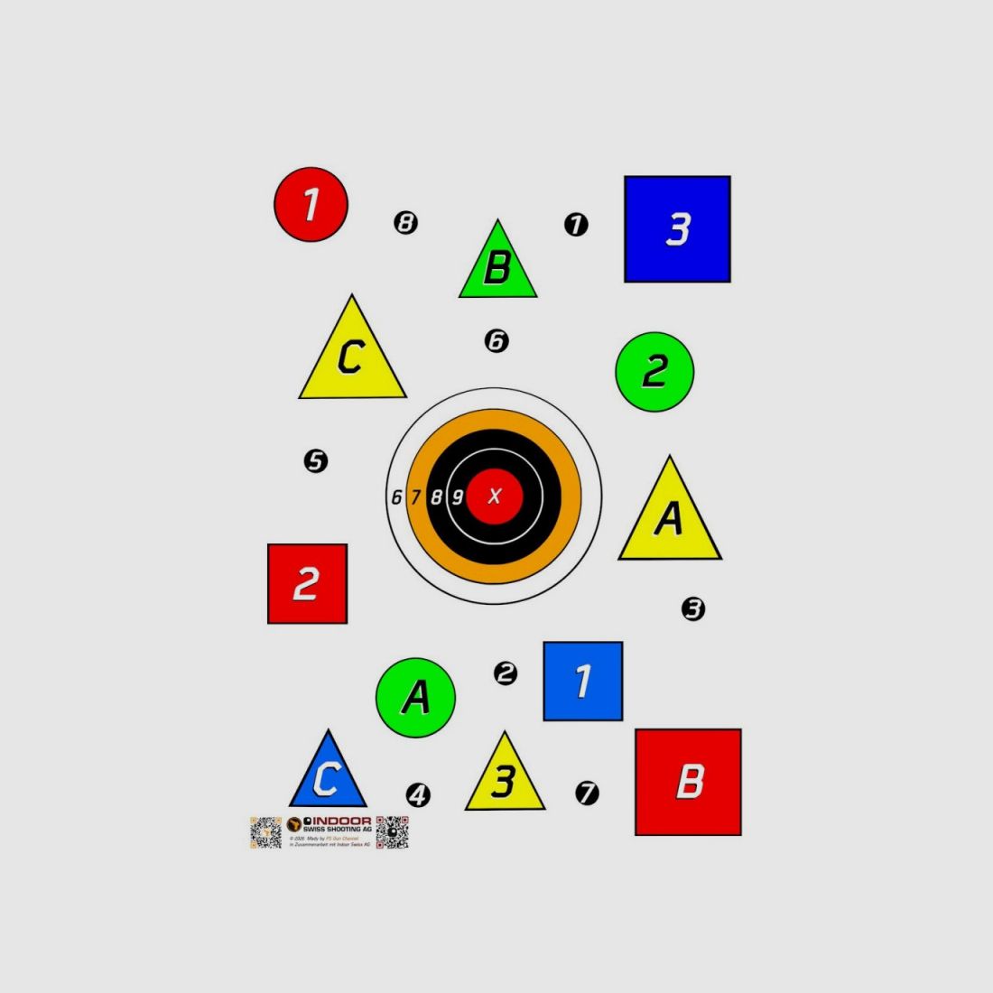 Multifunktions- / Trainings-Scheibe