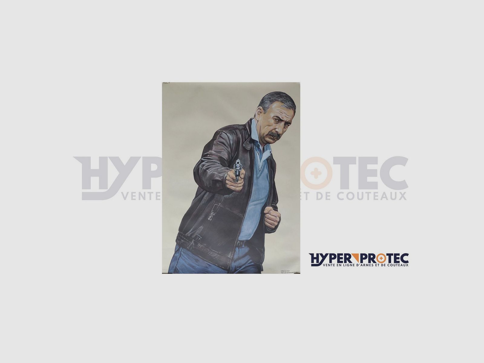 Zielscheibenposter Gabriel – 89 x 64 cm