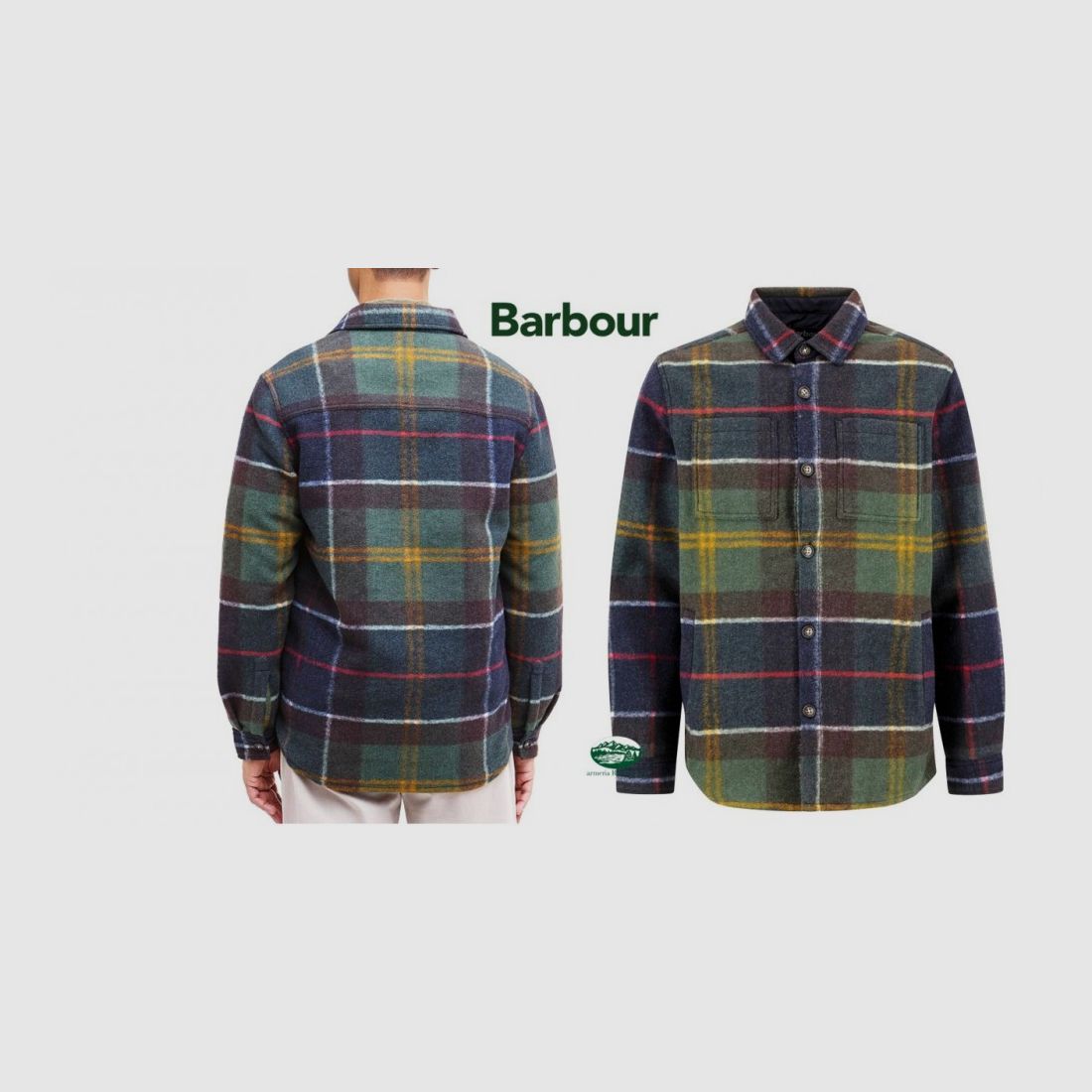 BARBOUR Overshirt Chapter kariert TN11
