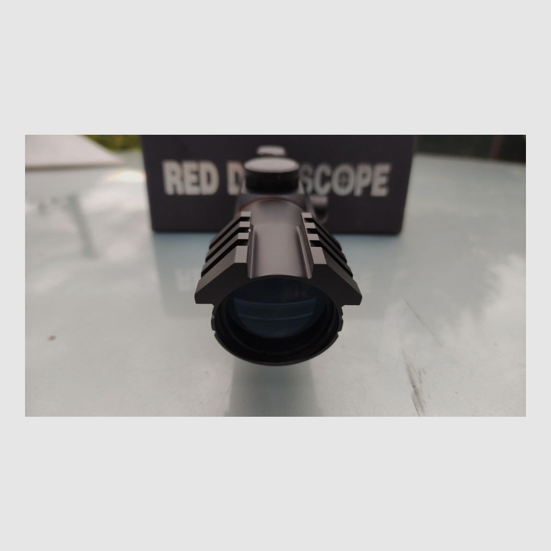 WIATRÓWKA GSG AN 500 4.5 Z RED DOT, BIPODEM I MONTAŻEM LASERA