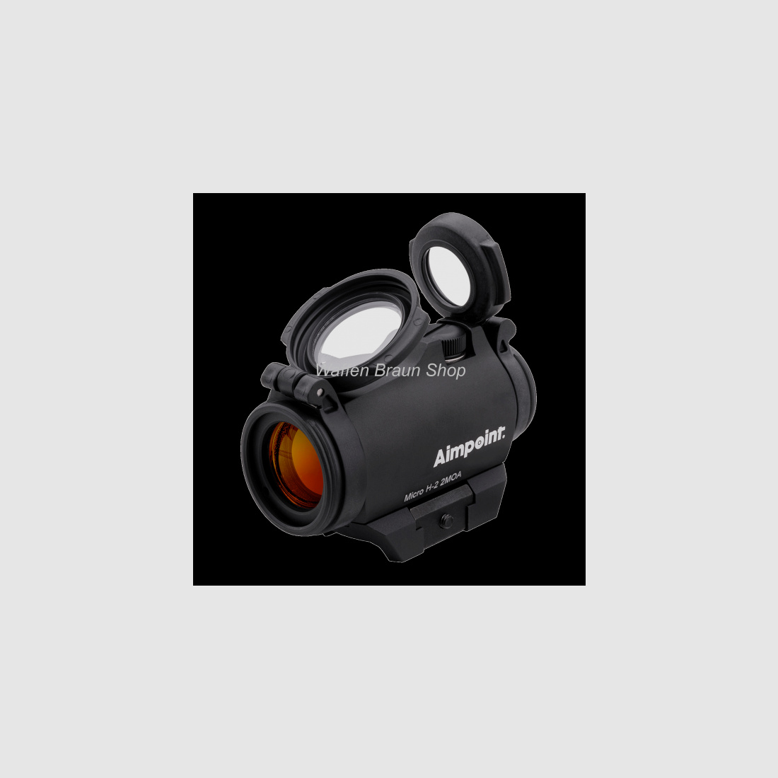 Aimpoint Mod. Micro H-2 2 MOA / Schwarz / incl. Blaser Sattelmontage